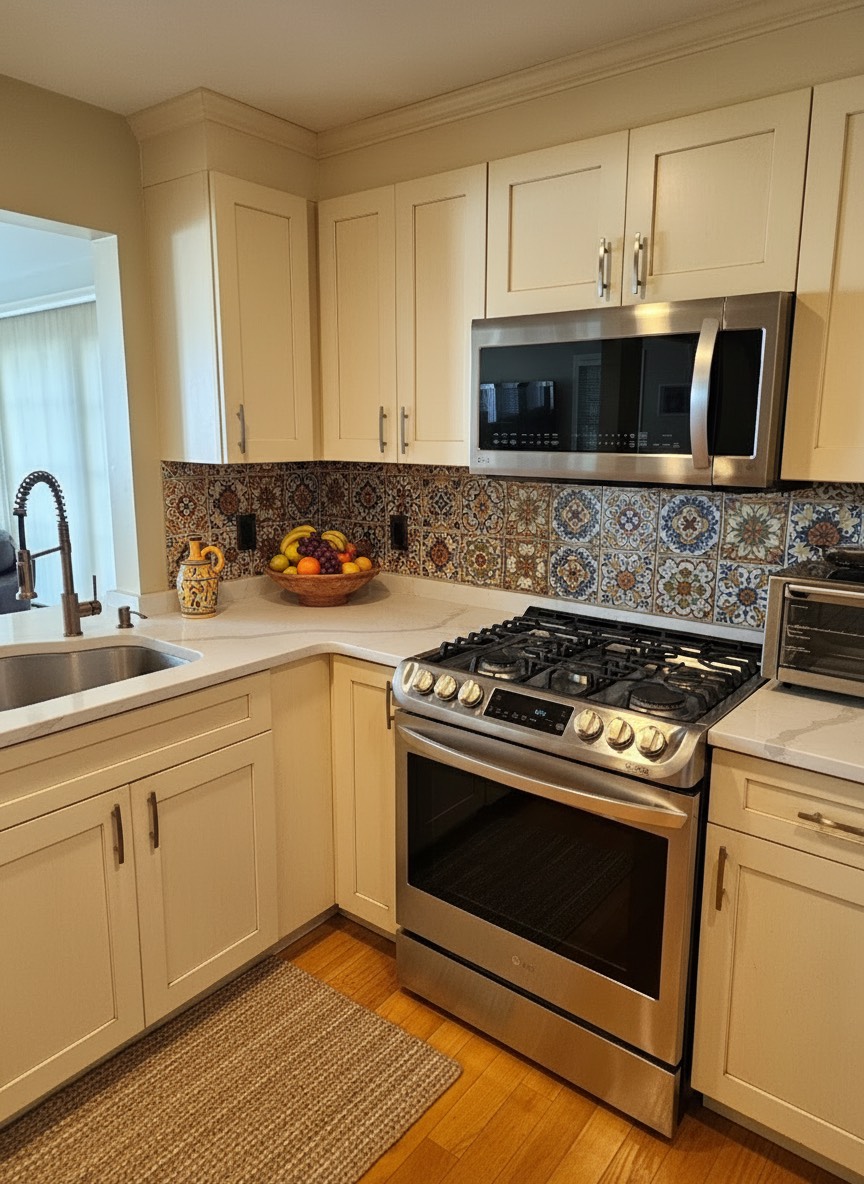 After warm kitchen